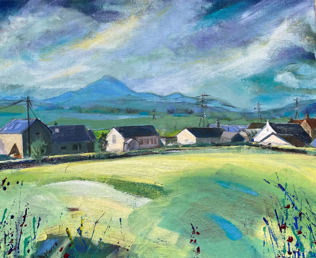 Painting by Alison Marrs